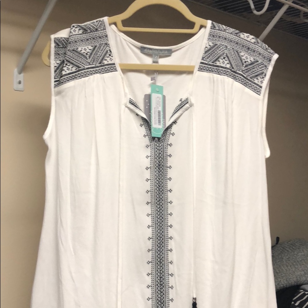 Maternity tank blouse